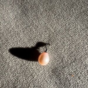 Elegant Pink Teardrop Pendant